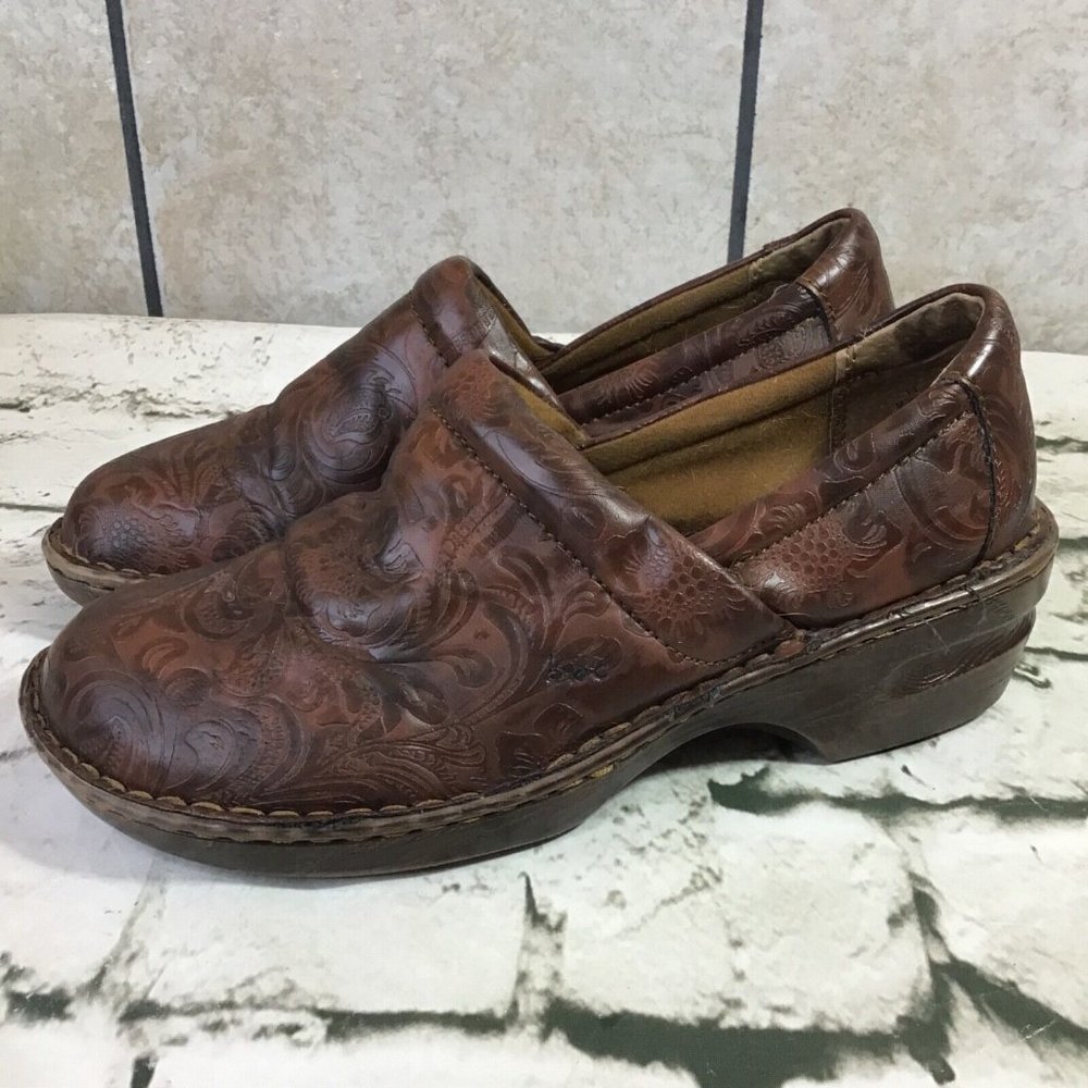BOC BORN Concept Womens Comfort Clog Brown Sz 11 - Picture 4 of 10